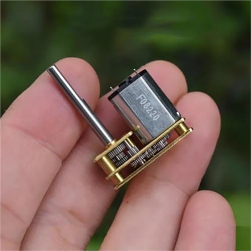 Moteur réducteur N20 à arbre inversé 5V 6V vitesse lente 110rpm