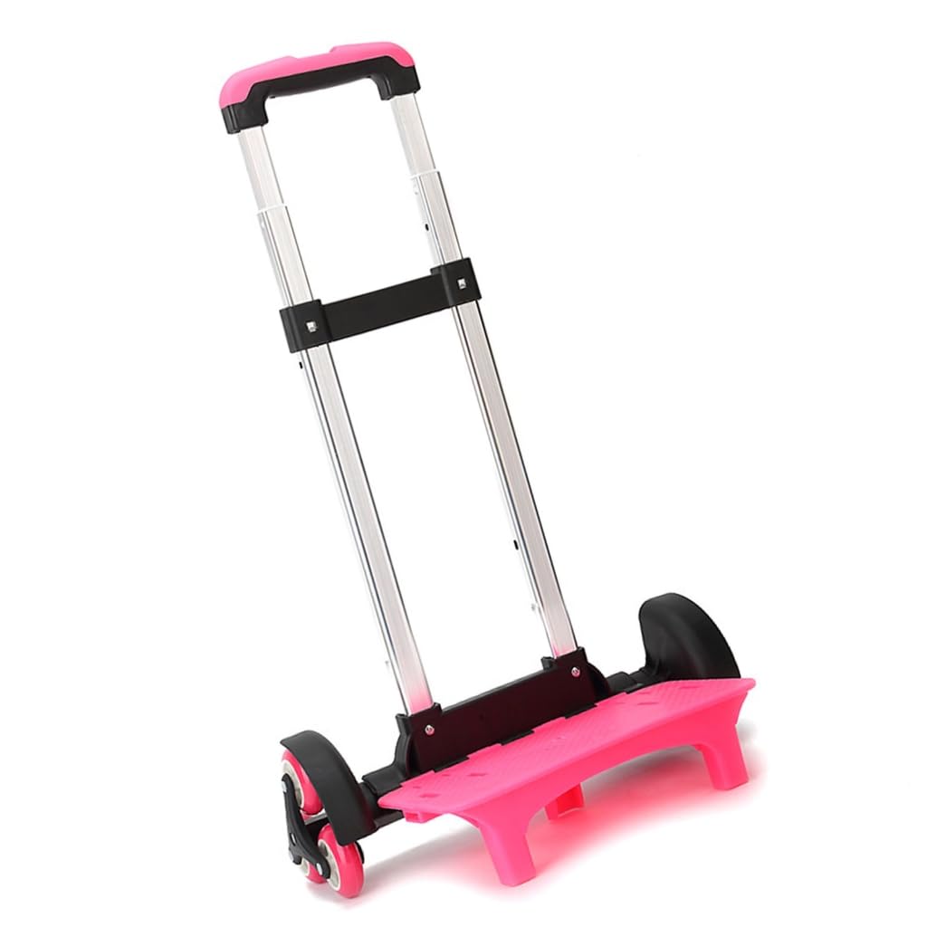 Chariot à dos pliable à 6 roues pour sac d'école