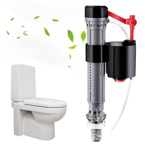 Válvula descarga inodoro con control de agua y altura regulable para optimizar el rendimiento 4