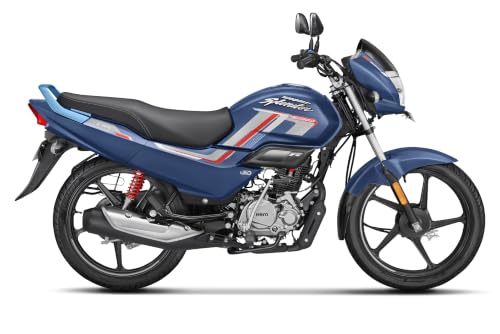 Image of Hero MotoCorp Super Splendor XTEC 2.0 Drum Nexus Blue Booking for Ex-Showroom Price