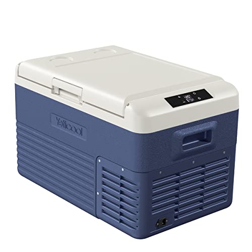 Yeticool Lx30 Blue - Nevera Eléctrica De Compresor Con Control Por Aplicación Por Bluetooth, 12 24 V Y 230 V, Con Puerto Usb Para Coche, Camión, Barco