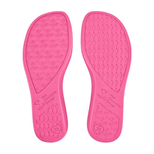 Image of Hot Chocolate Design Chocolaticas Princess Women's Mary Jane Flat Multicoloured HCD 41, Princess, 9 UK