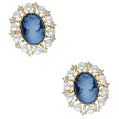 Broche de perles pour mariage et soirées | Épingle décorative FRCOLOR en cuivre