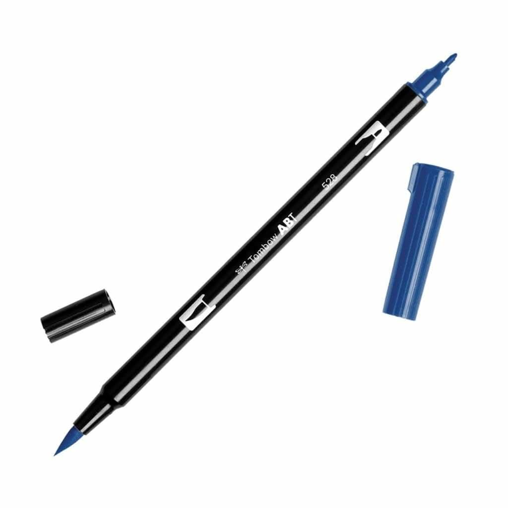 Amazon.com: Tombow 56559 Dual Brush Pen Art Marker, 528 - Navy