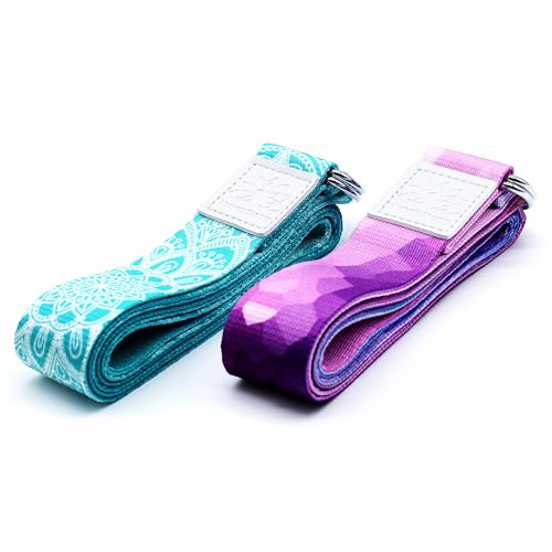 Netrox - Yoga Gurt - 240cm und nachhaltiges Material -Yogagurt...
