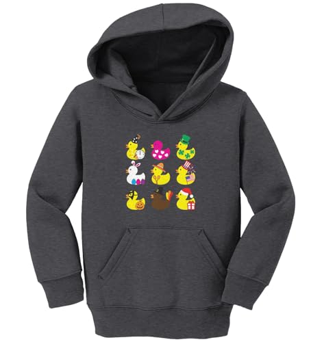 Tcombo Holiday Rubber Ducks - Ducky Toddler/Youth Fleece Hoodie