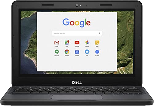Dell Chromebook 11 5190 Intel Celeron N3350 X2 1.1Ghz 4Gb 64Gb 11.6In, Black (Renewed) #TOP8