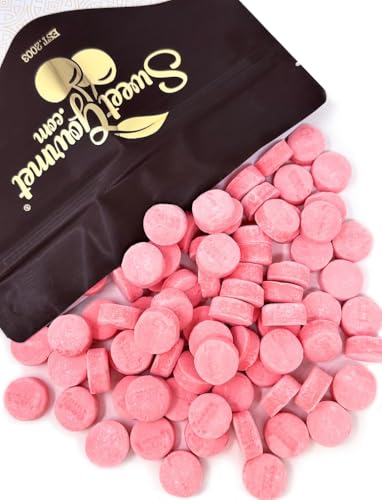 SweetGourmet Pink Wintergreen Lozenges, 2 Pound Bulk Bag, Ca