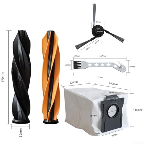 Filtres et brosses pour Dreame D20 Pro Plus haute efficacité