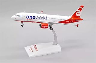 ACE HOBBY for JC Wings Airberlin for Airbus A320-200 D-ABHO OneWorld 1:200 Aircraft Pre-Built Model