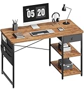 Amazon | YeTom デスク 机 pcデスク パソコンデスク 幅100cm 布製