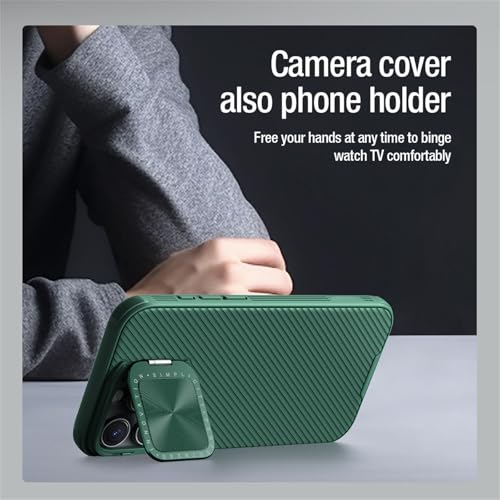 Coque iPhone 16 Pro Max antichoc légère protège-caméra avec béquille