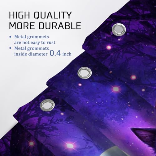 Rideau de douche fantômes lavable en machine avec œillets renforcés et tapis absorbant - 6