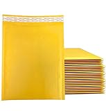 AVG Packaging Supplies Kraft Bubble Mailers – Bulk Padded Self-Seal #00 Envelopes (5