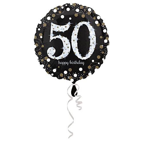 Sparkling Birthday 50 - Standard Circle