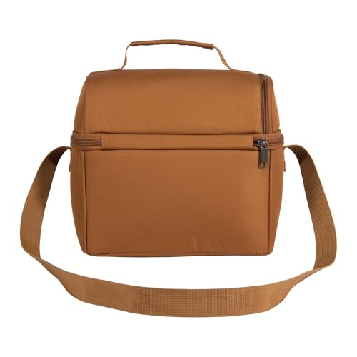 Carhartt-Camping-Cooler-Worksite-Lunchbox-Soft-Shell-Cooler-for-Construction-Sites-Work-and-Everyday-Use-Cooler-Carhartt-Brown Carhartt Camping Cooler Worksite Lunchbox Soft Shell Cooler for Construction Sites Work and Everyday Use Cooler Carhartt Brown