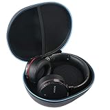 Baval Hard Headphones Case Travel Bag Compatible with Sony WH-L600 , Behringer, Audio-Technica, JBL, Xo Vision, Bose, Sennheiser, Beats, Maxell, Panasonic Full Size Headphone (Black)