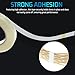 Veemoon 3pcs Industrial Fiberglass Tape Heavy Duty Reinforced Strapping Tape with Wearproof Filament for Strong Adhesion Metal Wood Plastic Cardboard Packaging and Sealing