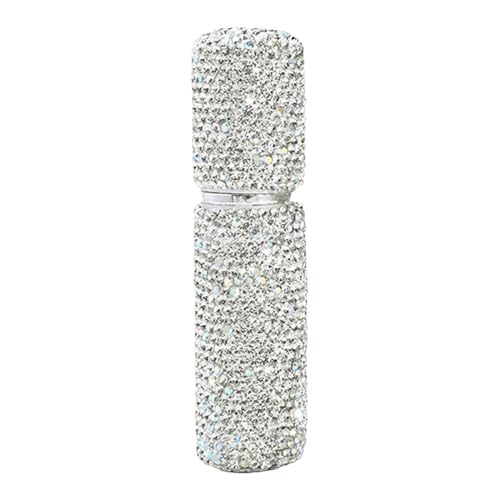 Generico Empty Perfume Spray Bottles, Refillable Glass Atomizer, 12x3x3 inches Bling Travel Fragrance Dispenser, Small Portable Spray Bottle for Perfume, Essential Oils, Hair Mist Generico Empty Perfume Spray Bottles, Refillable Glass Atomizer, 12x3x3 inches Bling Travel Fragrance Dispenser, Small Portable Spray Bottle for Perfume, Essential Oils, Hair Mist