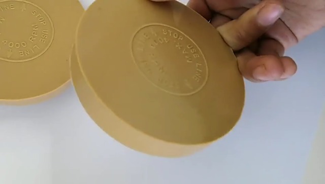 2 Dischi In Gomma 100mm Per Rimuovere Adesivi E Colla - Con Raschietto Per Auto E Superfici - Foto 2