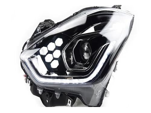 Headlight Automotive Accessorie Car Front Headlight Fits for Maruti For Suzuki For Swift For Dzire 2018-2021 LED Head Lamp Styling Dynamic Turn Signal Lens Headlights(1Pair Right Hand Drive)(1Pai