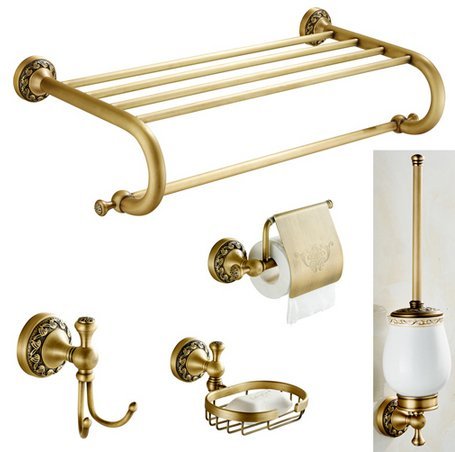 Matériel laiton de salle de bain bronze rose anti-corrosion