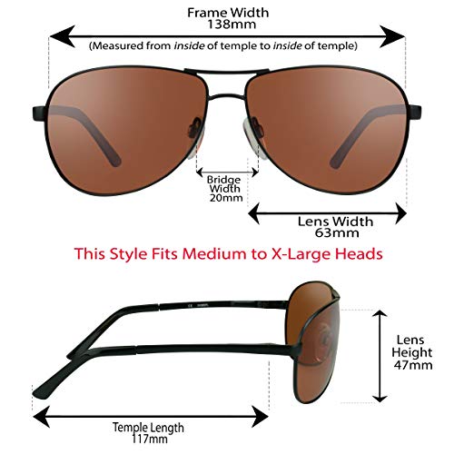 Image of HD Aviator Polarized Sunglasses Men Women Anti Glare Blue Light Blocking