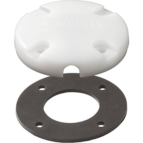 Blue Sea Systems 1007 Side Entry CableClam, White