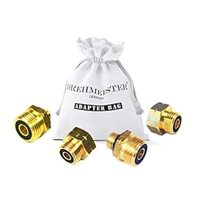 Gasadapter gasfles aansluitset Europa voor terugname – aansluiting van Duitse KLF toestellen op buitenlandse gasflessen…