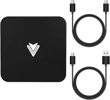Adattatore Wireless Android Auto – Dongle Plug&Play Per Auto Cablate (Android 11+), WiFi 5.8GHz, BT 5.3, Chip A9 - 3