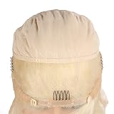 Koronkowe peruki z blond ciałem Ludzkie włosy Blond koronkowe peruki z przodu dla kobiet,Full lace,26inch
