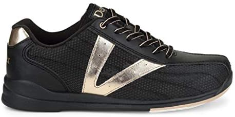 Dexter Vicky Blk/Rose Gold Ladies, Black/Rose Gold, 8.5 B(M) US