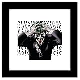 Trends International Gallery Pops DC Comics Batman - The Killing Joke Panel Variant Wall Art Wall Poster, 12.00' x 12.00', Black Frame Version