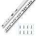Produktbild HOMANDS Schubladenschienen 2 Stück mit 8 Montageschrauben31cm Lange Hochbelastbarer Schubladeauszug - Geräuschlos mit Kugellagern & 10 kg Tragkraft