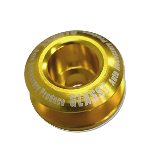 GLASSY ハイエース200系 ビレット エンジンフードフックボルト/アルマイトVer. ゴールド