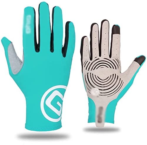 BOGAZY Guantes MTB Guantes de Bicicleta en la Carretera Transpirables Que absorben los Golpes Ciclismo Equipo al Aire Libre Ciclismo(A,S)