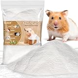 Sukh 420g Hamster Sand Bath - Dust Free Desert Sand Hamster Bedding Reptile Silica Sand Gerbil Hideout for Hamster Chinchillas Gerbil Syrian Mice Small Animals Small Pets