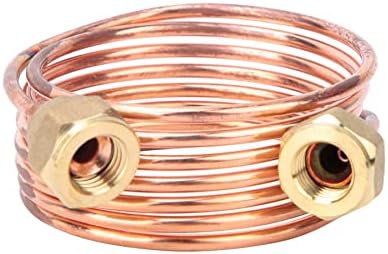 1x Soft Flexible Copper Capillary Tubing 2 8mm /4 Refrigeration Parts -1-50bar Refrigeration Accessories - (Color: 1500mm)