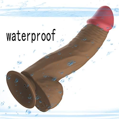 nujing V-br D-d with 360° R-otation-12 Powerful frequence Recharge Waterproof Realistic Penes for Women with Suction Cup and Remote Control your Private gym and Sixual partner