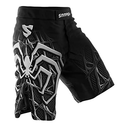 SMMASH Pantalones Deportes Hombre Mallas Cortos MMA Boxeo Fitness Cover