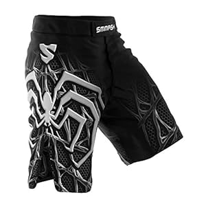 SMMASH Short D’entraînement pour Homme MMA Boxe Sport Gym Fitness Homme Short De Sport