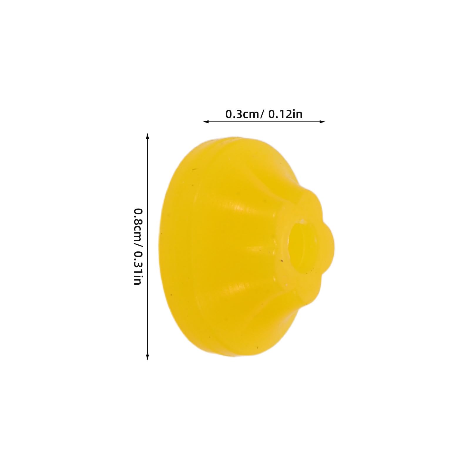 Tofficu 100 Pièces Cache-poussière pour Perceuse à Ongles en Plastique, Protection Rapide, Adapté pour Usage en Salon Domicile, pour Artistes de L’ongle Couleur Aléatoire