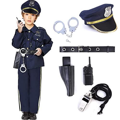 Disfraz de Policía para Niños Talla S (5-7) miniatura 1