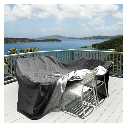 Housse pour meubles de terrasse bâche imperméable extérieure 145x90x105cm - 6