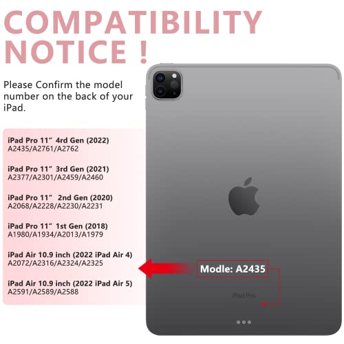 Image of MMK for iPad Air 11 inch & Air 5th / 4th Generation Case with Keyboard