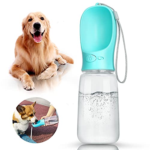 Dog Water Bottle 550ml Blue