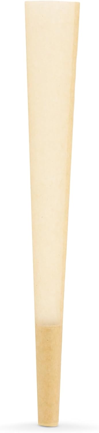 RAW Rolling Papers King Size Classic Cones Unbranded Tips - 800 Pre-Rolled Cones: Bulk Box