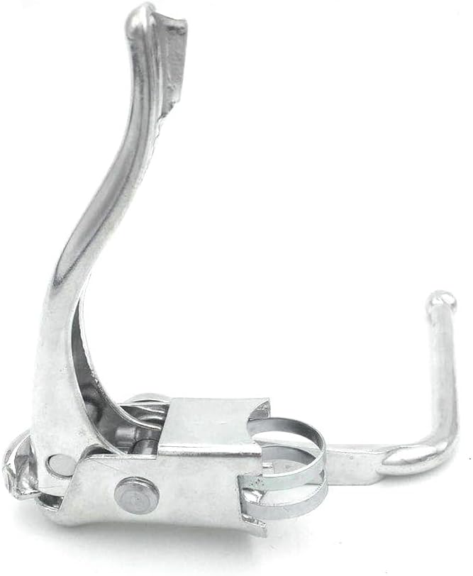 1 Pair Aluminum Bicycle Brake Levers – Lightweight Double Handle Handbrakes for 22.2mm Handlebars, Compatible with Road & Mountain Bikes