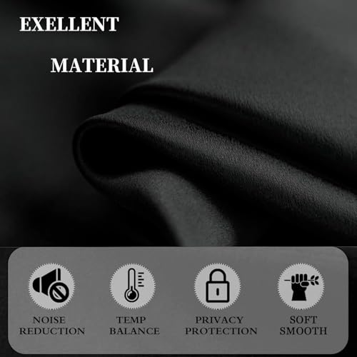 Image of 4 Pcs Magnetic Car Window Curtains with Triple Layer UV Protection - Foldable Pleated Side Window Sun Shades for Privacy & Heat Reduction | Universal Fit Removable Black Curtains for Cars SUVs
