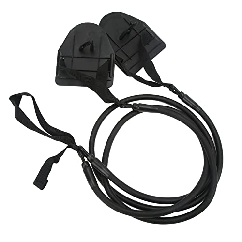 Entrenador de fuerza para brazos de natación con bandas elásticas de látex miniatura 6